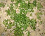 A picture of step 2 of Chicken & potato balls.