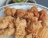 Foto langkah ke 6 dari resep Ayam goreng krispi a.k.a Fried chiken ala kaki lima(dengan tepung serbaguna).