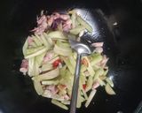 Foto langkah ke 5 dari resep Labu Siam Cumi Asin Ketumbar.