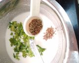 A picture of step 2 of Easy Sooji Papad.