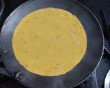 A picture of step 4 of Gujarati Jeera Thepla & Potato Curry (Bateta nu Shak).