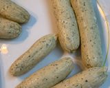 Foto del paso 3 de la receta: Salchichas de pollo caseras con queso cottage