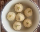 A picture of step 5 of Instant Coconut Ladoos🥥.