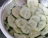 Foto del paso 3 de la receta: Carpaccio de pepino y Mozzarella