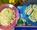 Foto langkah ke 1 dari resep Cream Cheese Fettuccine.