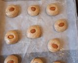 Une image de l'étape 4 de Cookie aux amandes.
