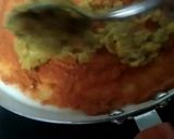 A picture of step 6 of Mysore Masala Dosa with Mysore Chutney.