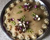 A picture of step 4 of Walnut Halwa.