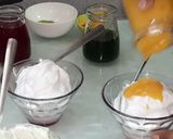 A picture of step 3 of Fruit Dalgona for kids.