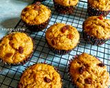 A picture of step 5 of Whole Wheat Banana Raisin Muffins.