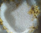 A picture of step 1 of Biranj (sweet rice).