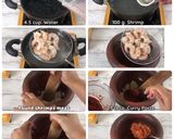A picture of step 2 of Thai Sour Curry Recipe •Climbing Wattle Omelette and Shrimps •Gaeng Som Chaom Goong.