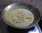 A picture of step 4 of Khatta moong.