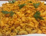 صورة لخطوة 6 من وصفة معكرونه ب صلصة الموزريلا الحمراء 👌🏻🍝
