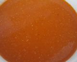 A picture of step 4 of Aztec Soup or Mexican Tortilla Soup -with Tortilla Chips-.