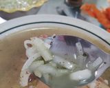 Foto del paso 6 de la receta: Caldo de pollo con arroz blanco