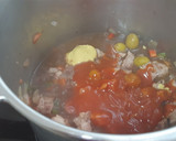 Foto del paso 3 de la receta: Aguja de cerdo guisada con verduras