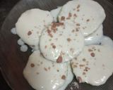 A picture of step 2 of Sprouts tikki dahi chaat.