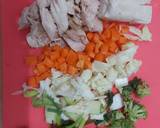 Bubur Ayam Tahu langkah memasak 2 foto