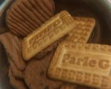 A picture of step 1 of Biscuits cake.