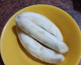A picture of step 1 of Frozen Banana Icecream.(quick n easy).