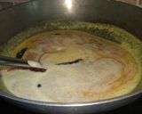 A picture of step 2 of Punjabi kadhi combo of kadhi chawal is very popular and very tasty.