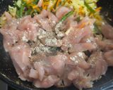 عکس مرحله 3 از دستور خوراک مرغ و کلم سفید (Chicken & cabbage dish)