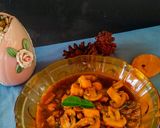 Foto langkah ke 7 dari resep Ayam Jamur Masak Kecap (topping mie ayam).
