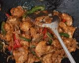 Foto langkah ke 7 dari resep Ayam lada hitam ala restoran simpel #BikinRamadanBerkesan.