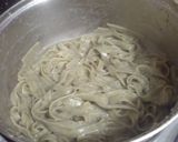 Foto del paso 6 de la receta: 38. colchón de arveja 🍳 sobre fideos 🍜 almuerzo completo para llevar!