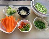 Foto del paso 1 de la receta: Salteado Vegetales con Trigo #lacocinadegiri #trigo #vegetales #saludable