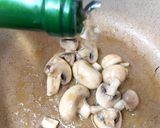A picture of step 2 of My Mushroom Pasta Dish in a Cheese Sauce 😀.