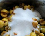 Une image de l'étape 1 de Confiture de mirabelles.
