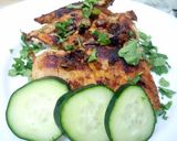 A picture of step 6 of Pan Fried Chicken Breast...low carb diet.