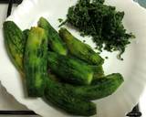 Bharwan Keema Karela (Stuffed Bittergourd) recipe step 1 photo