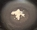 A picture of step 3 of Pineapple Halwa/Pineapple kesari.