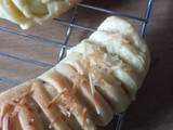 Roti isi pisang keju coklat