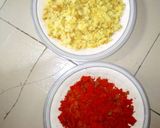 A picture of step 1 of Cake parfaits.
