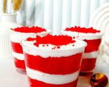 Foto langkah ke 8 dari resep Red Velvet in Cup.