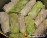 A picture of step 4 of Traditional Stuffed Cabbage Rolls (Lahanodolmades).