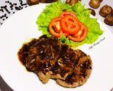 Hình bước làm 4 của món Bò Sốt Tiêu Đen