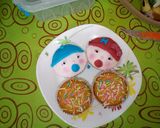 A picture of step 3 of Madeleine with Fondant Icing.