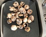 A picture of step 3 of Simple mushroom and leek risotto.