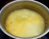 A picture of step 6 of Pavakkai /bitter gourd pitlai.