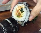รูปขั้นตอนการทำที่ 8 ของ ซูชิน้ำพริกอ่อง (มังสวิรัติ)