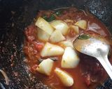 A picture of step 3 of Instant Aloo Subzi.