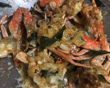 Gambar langkah 6 resipi Ketam Telur Masin.