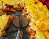 A picture of step 12 of Cheese stuff parda pizza(without oven).