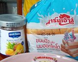 รูปขั้นตอนการทำที่ 1 ของ ขนมปังแยมรวม