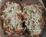 Foto del paso 7 de la receta: Berenjena rellena de carne y pisto en AirFryer